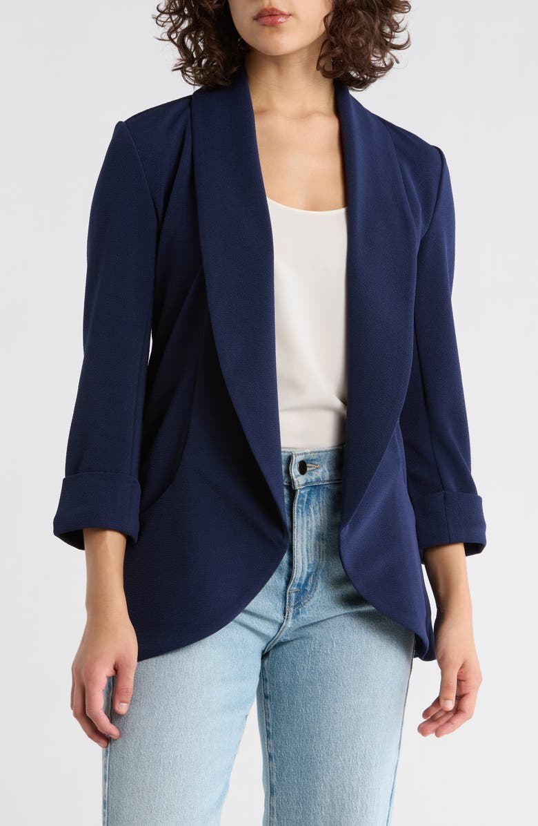 Tart Melanie Shawl Collar Blazer, Main, color, Insignia Blue