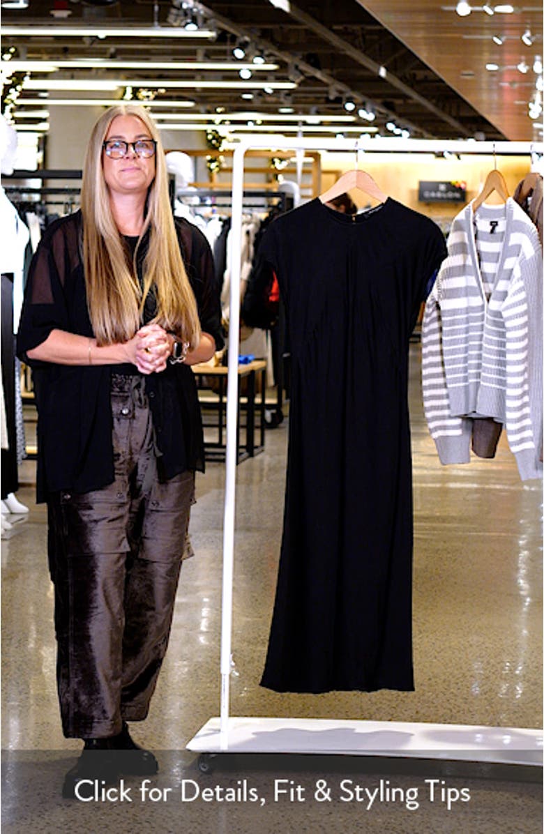 Ennis Satin Midi Dress