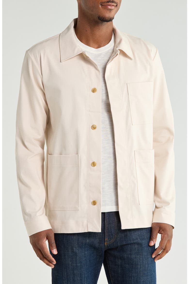 Gabe 1920 Organic Cotton Jacket, Main, color, IVORY