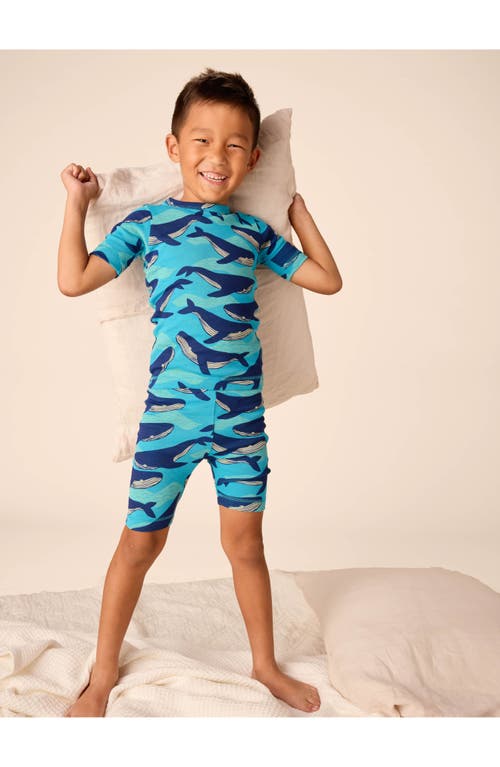Tea Collection In Your Dreams Pajama Set 2.0 In Humpback Whales