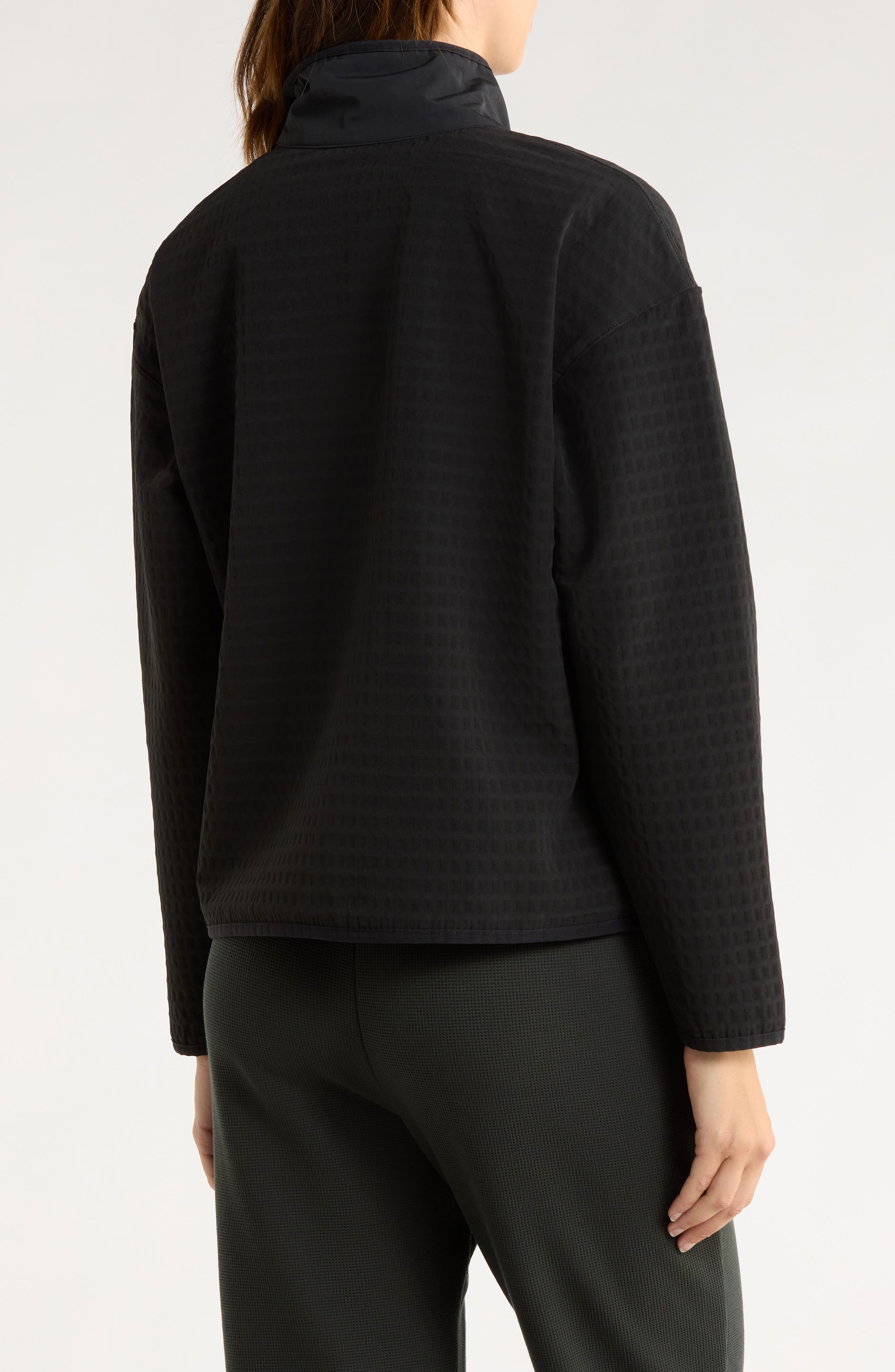 Gridback Fleece Lined Pullover - image 2