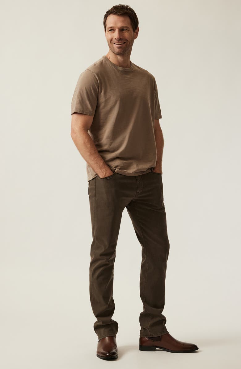 34 Heritage Slub Pima Cotton Crewneck T-Shirt, Alternate, color, Shitake