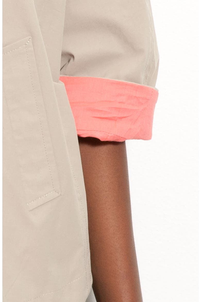 Double Breasted Cape, Alternate, color, TAN
