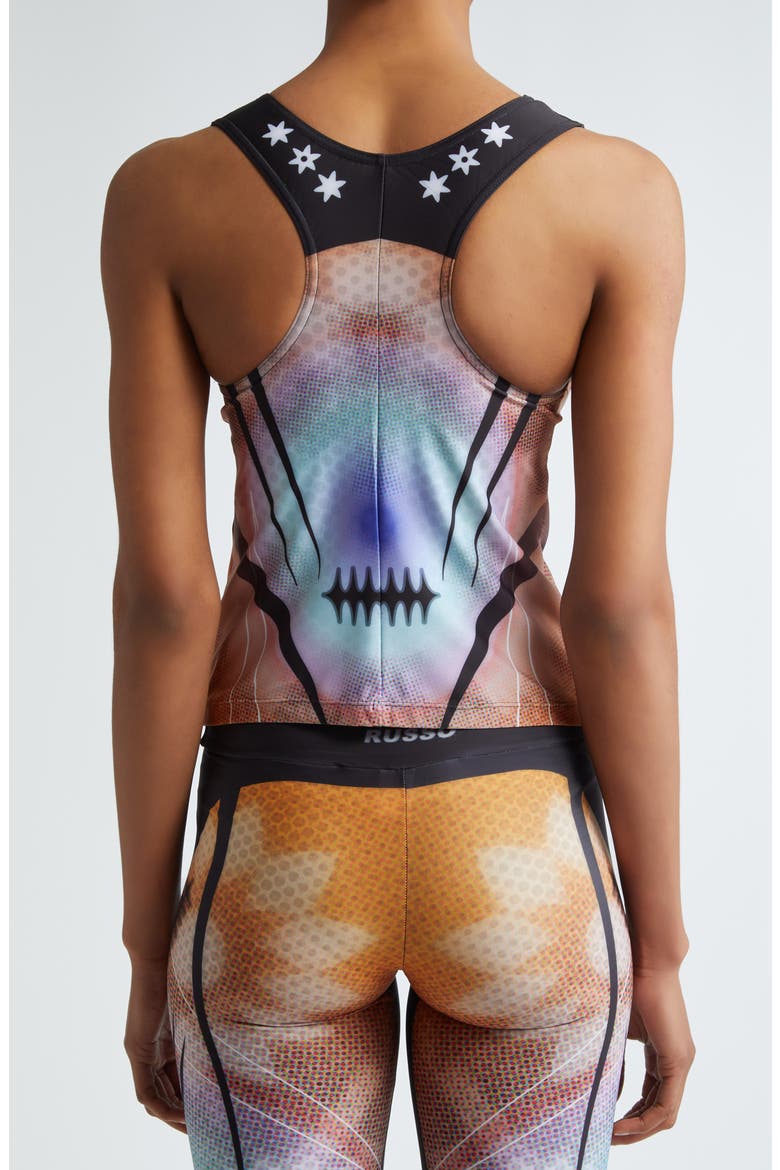 Pixel Print Tank, Alternate, color, ORANGINA