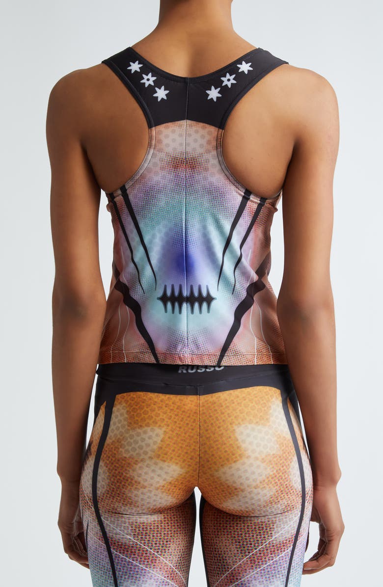 Paolina Russo Pixel Print Tank, Alternate, color, 