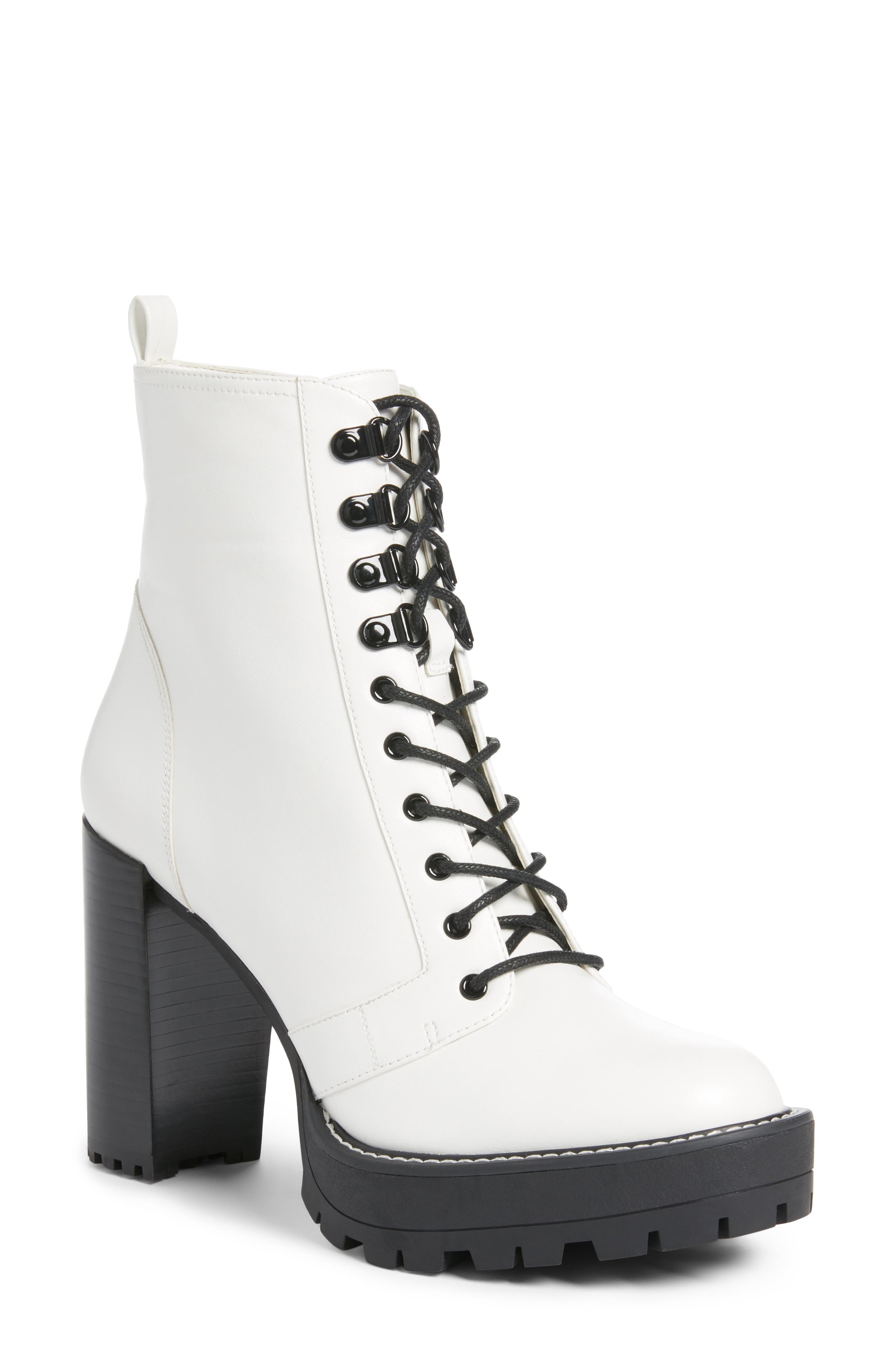 BP. x Claudia Sulewski Evie Lace Up Bootie, Main, color, 