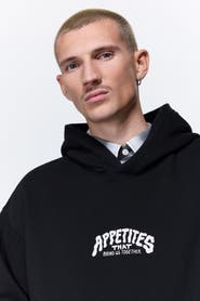 H&M Relaxed Fit Printed Hoodie