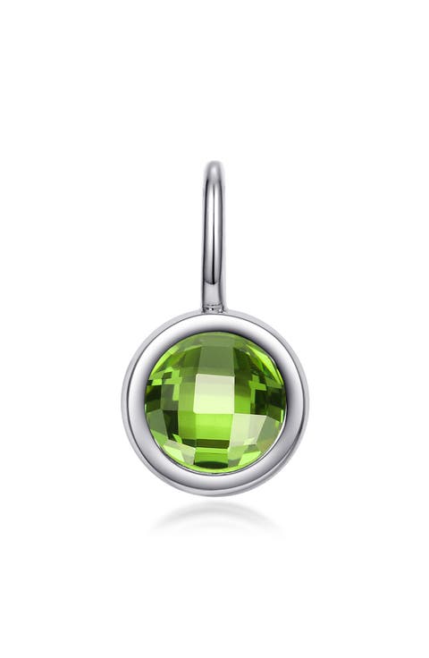 Simulated Birthstone Pendant