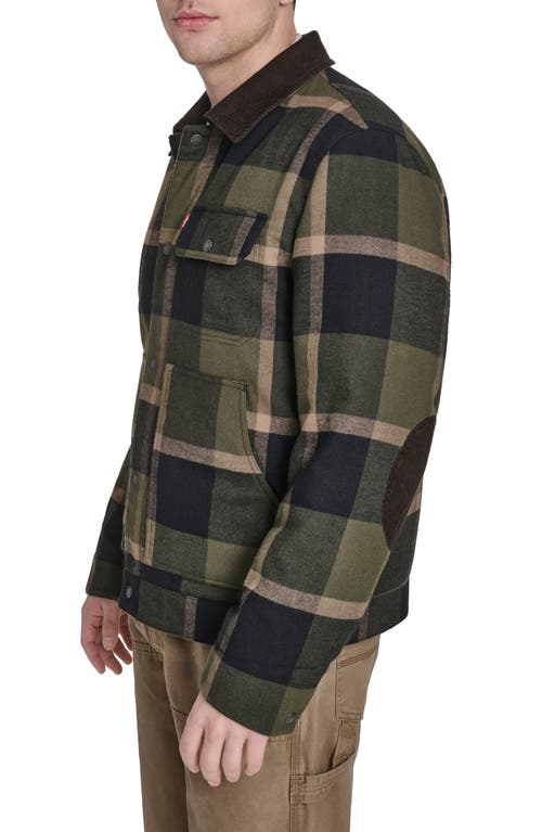 Levi's Quilted Work Jacket In Black