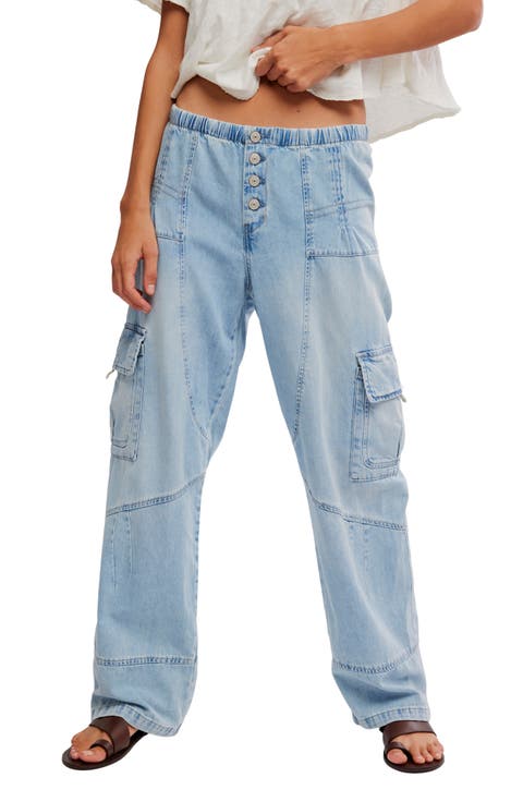 Wallflower Barrel Leg Cotton Jeans