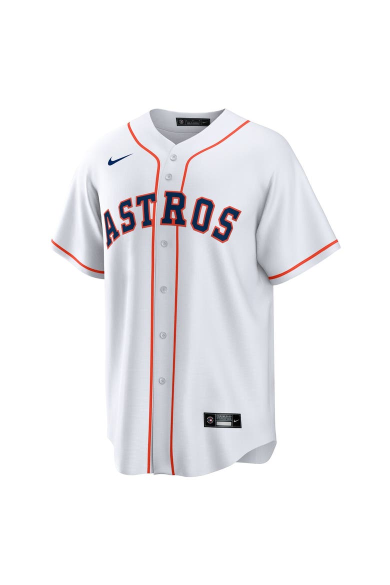 Men's Nike Yordan Álvarez White Houston Astros Home Replica Player Jersey, Alternate, color, WHITE
