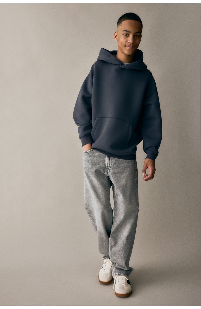H&M Loose Fit Jeans, Alternate, color, Light Gray