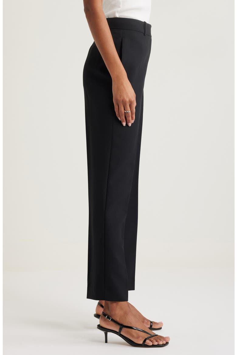The Icon Straight Leg Pants, Alternate, color, BLACK