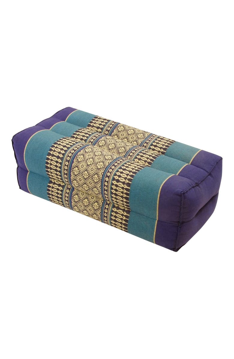 Hugger Mugger Zafuko Yoga & Meditation Cushion, Alternate, color, Deap Sea Blue