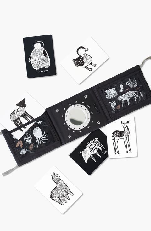 Tummy Time Gallery  with Mirror and Art Cards for Baby Bundle