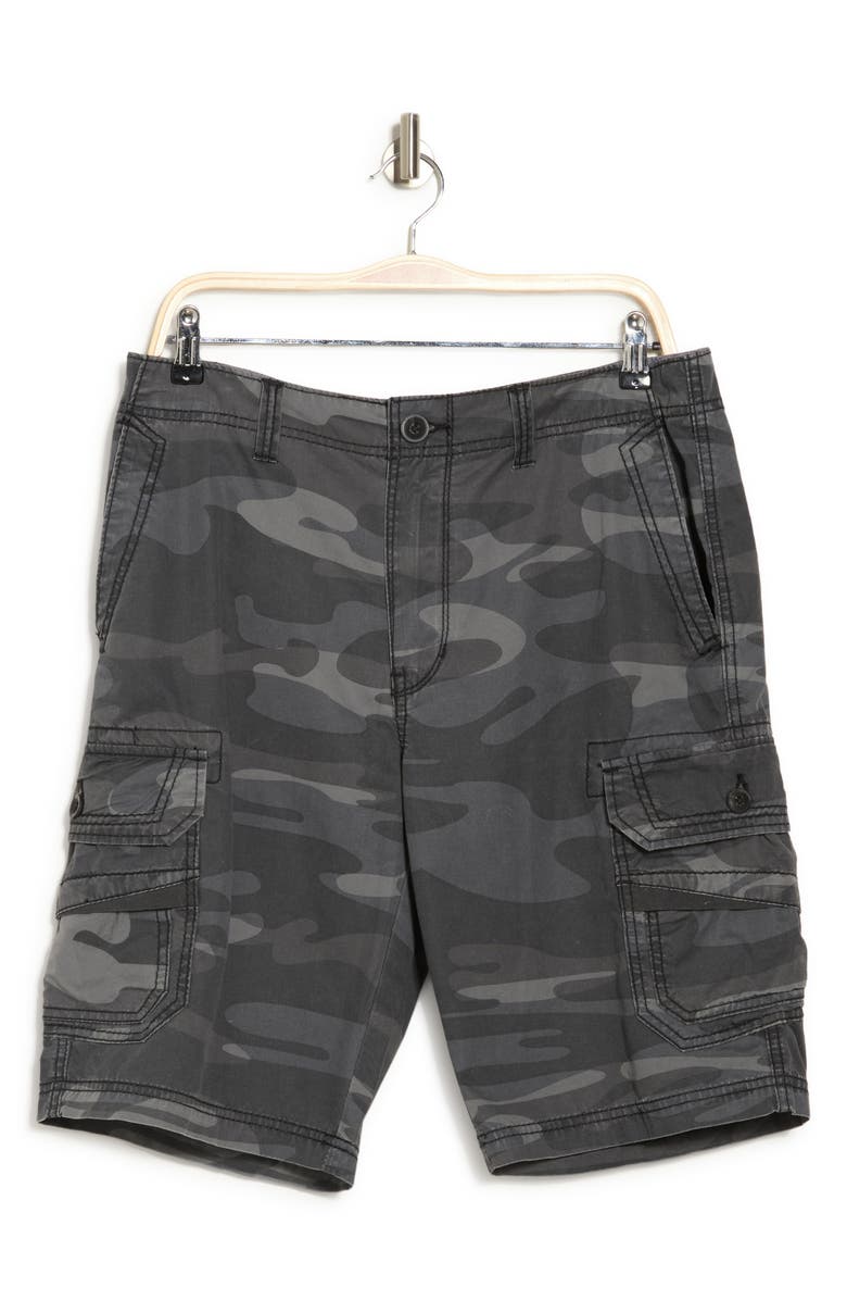 Union Fairview Camo Print Cargo Shorts, Alternate, color, 