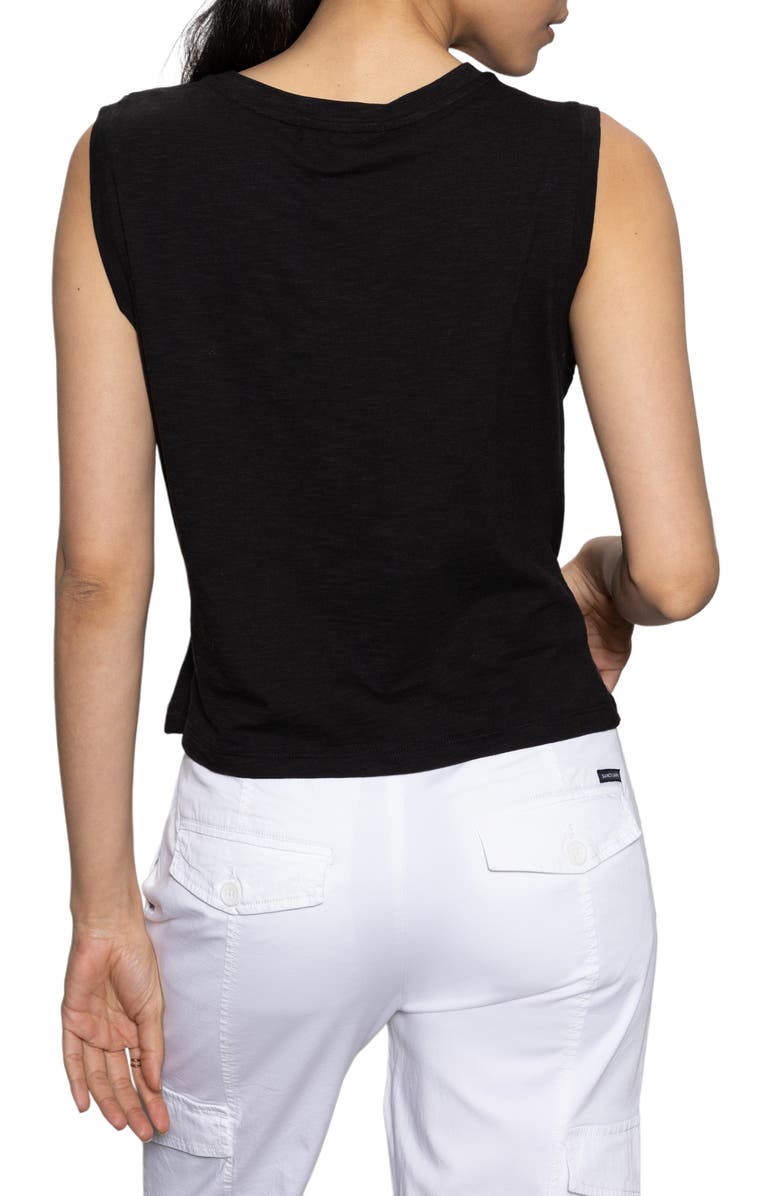 Sanctuary Draped Crewneck Tank, Alternate, color,