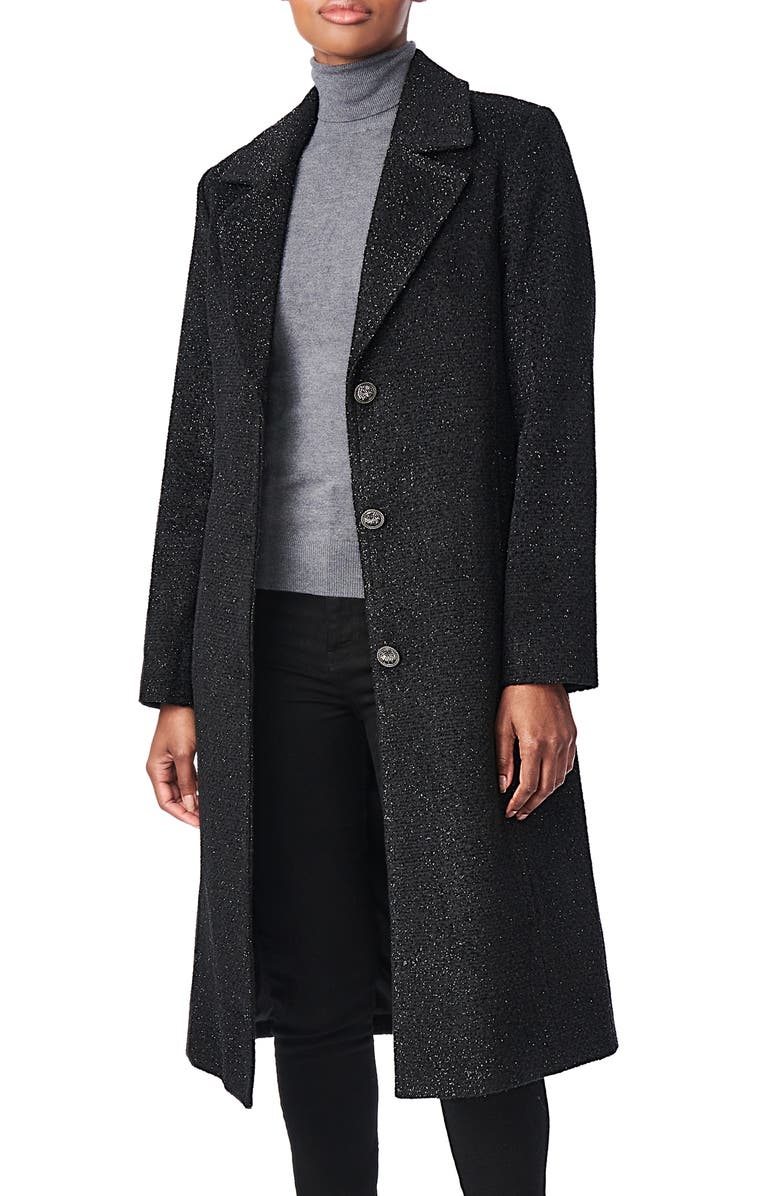Bernardo Metallic Coat, Main, color,