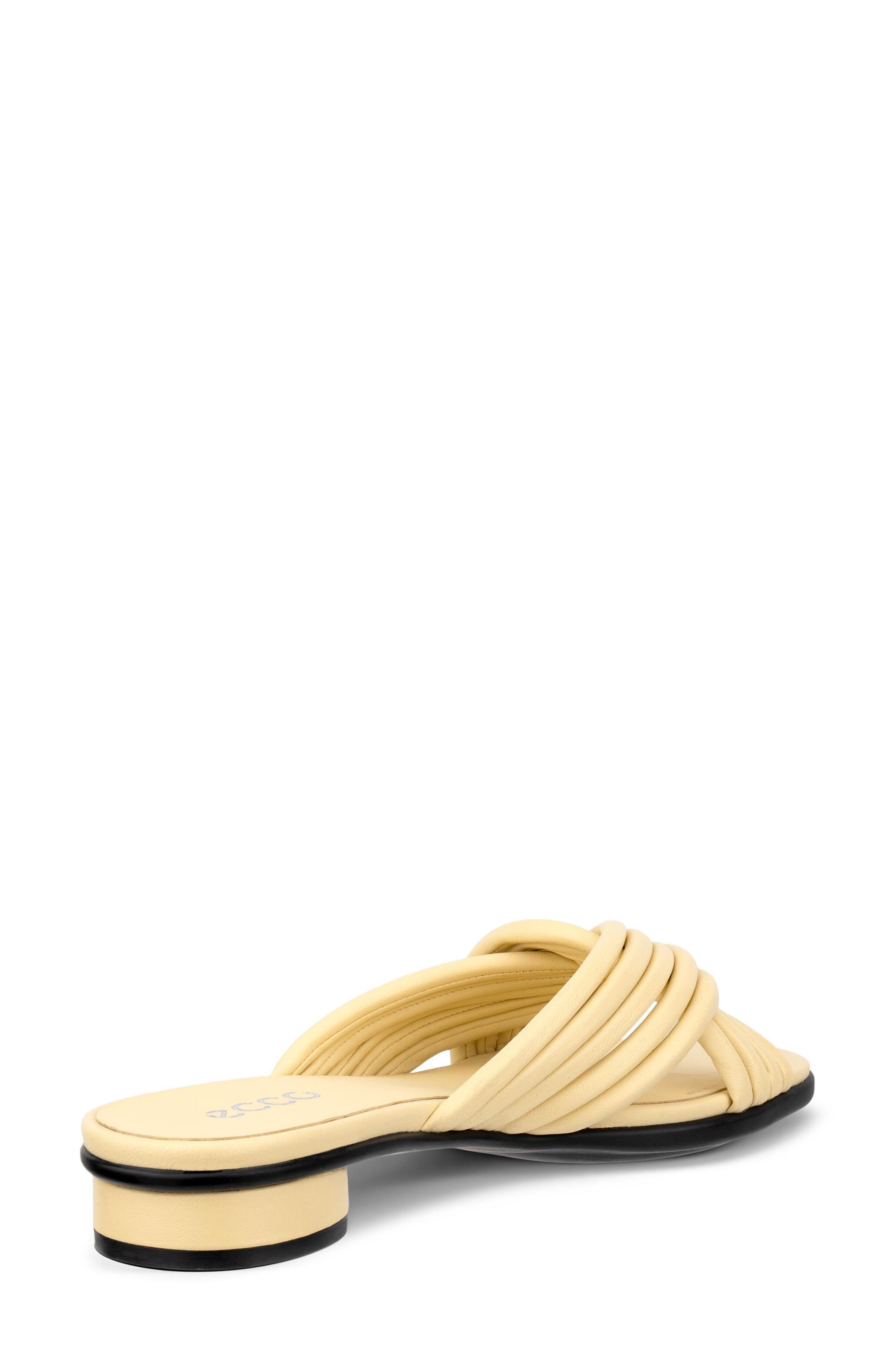 ECCO Alba Mule Sandal, Alternate, color, Straw