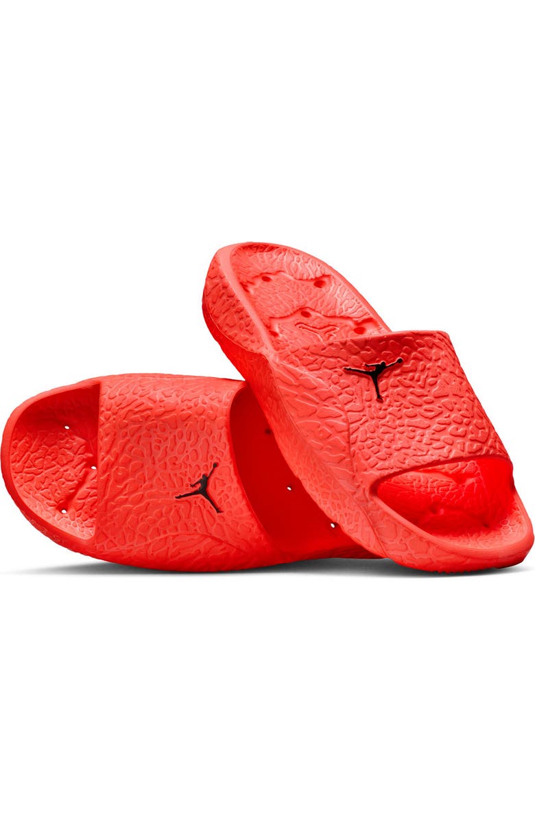 Jordan Franchise Shower Slide, Alternate, color, Hot Lava/ Black