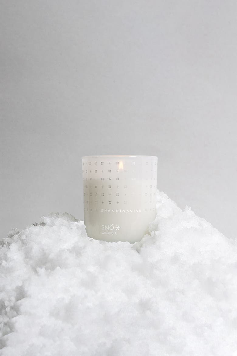SNÖ Scented Candle 200g Special Edition, Alternate, color, White