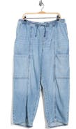 Lucky Brand Pull-On Barrel Leg Jeans