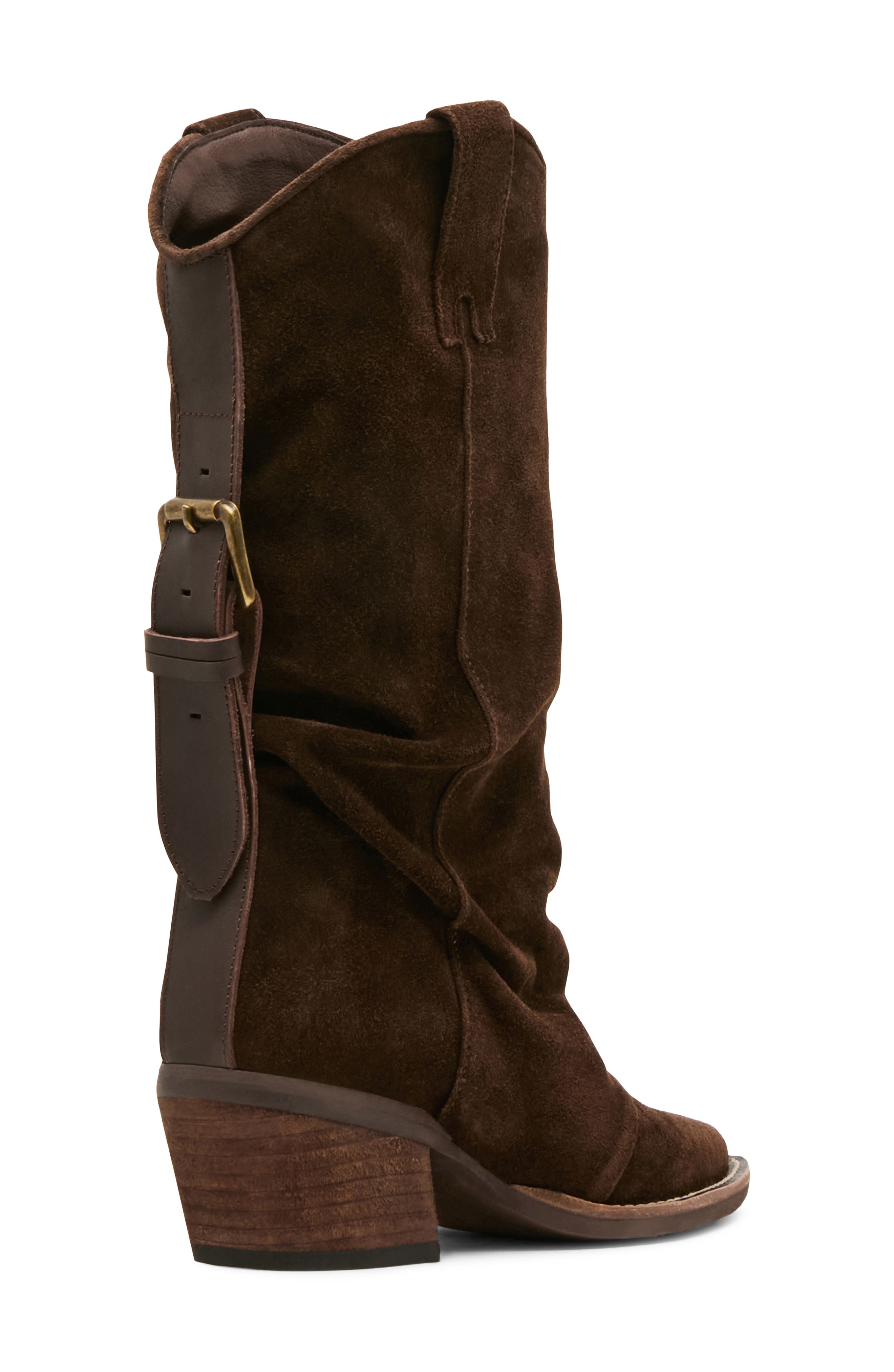 Aldora Boot, Alternate, color, BROWN SUEDE