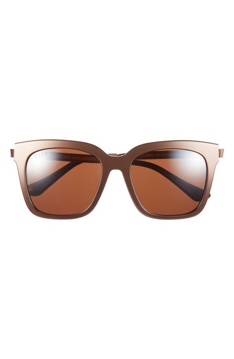 Bella 54mm Square Sunglasses