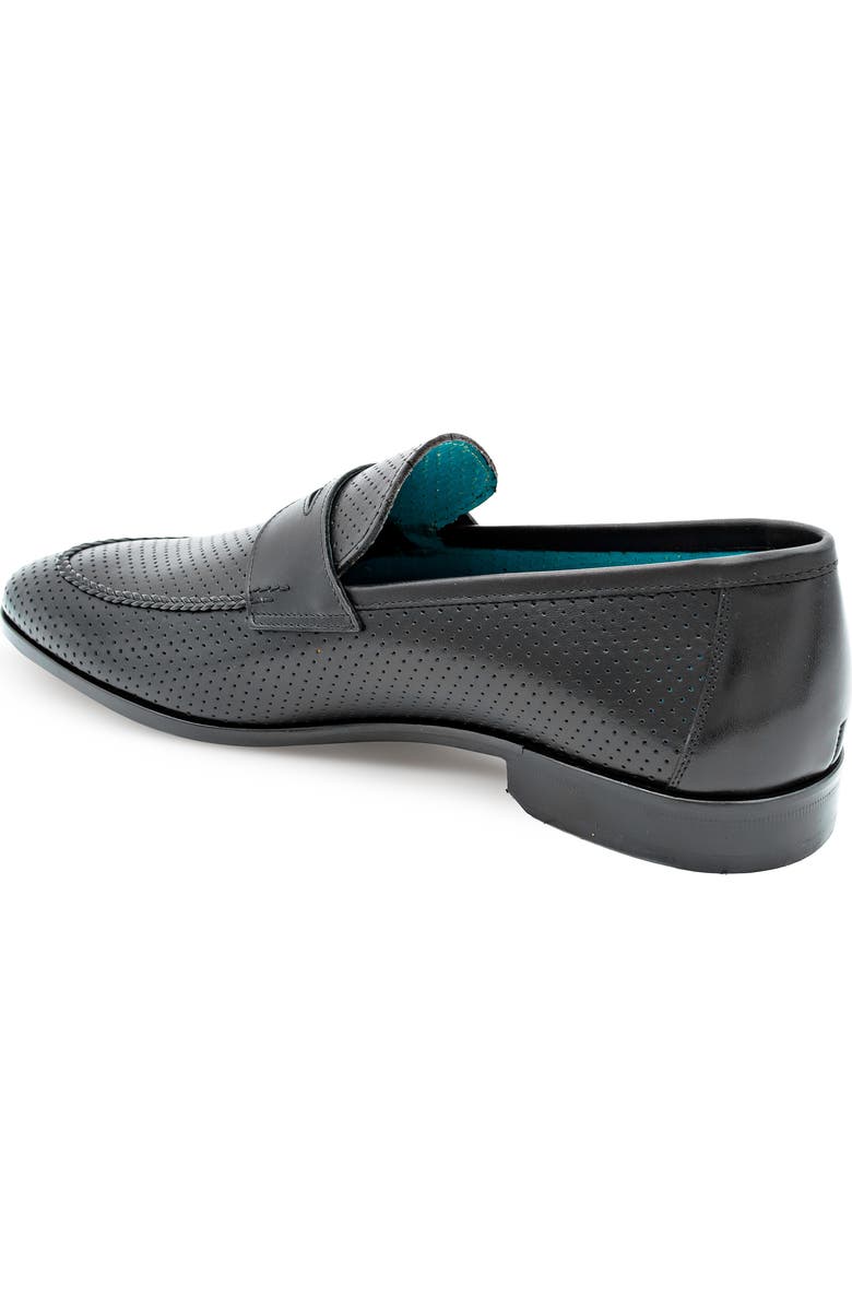 Mezlan Cueva Perforated Penny Loafer, Alternate, color,