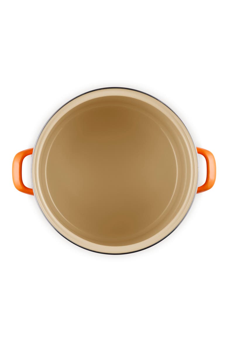 Enameled Stainless Steel Stockpot, Alternate, color, FLAME