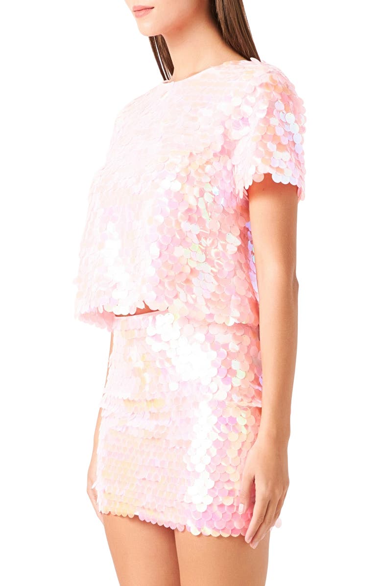 Endless Rose Sequin Top, Alternate, color, Pink