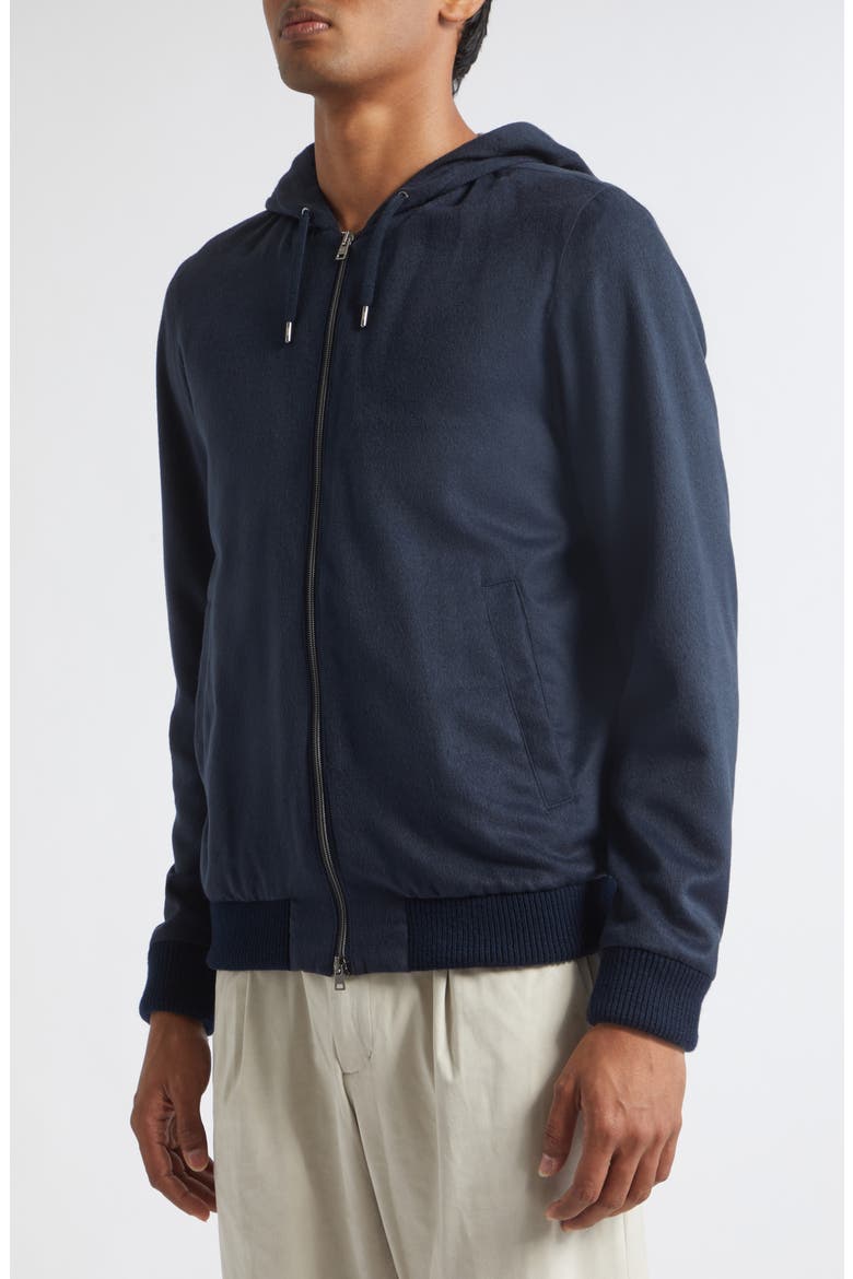 Mèlange Zip Hoodie, Alternate, color, 9200 NAVY