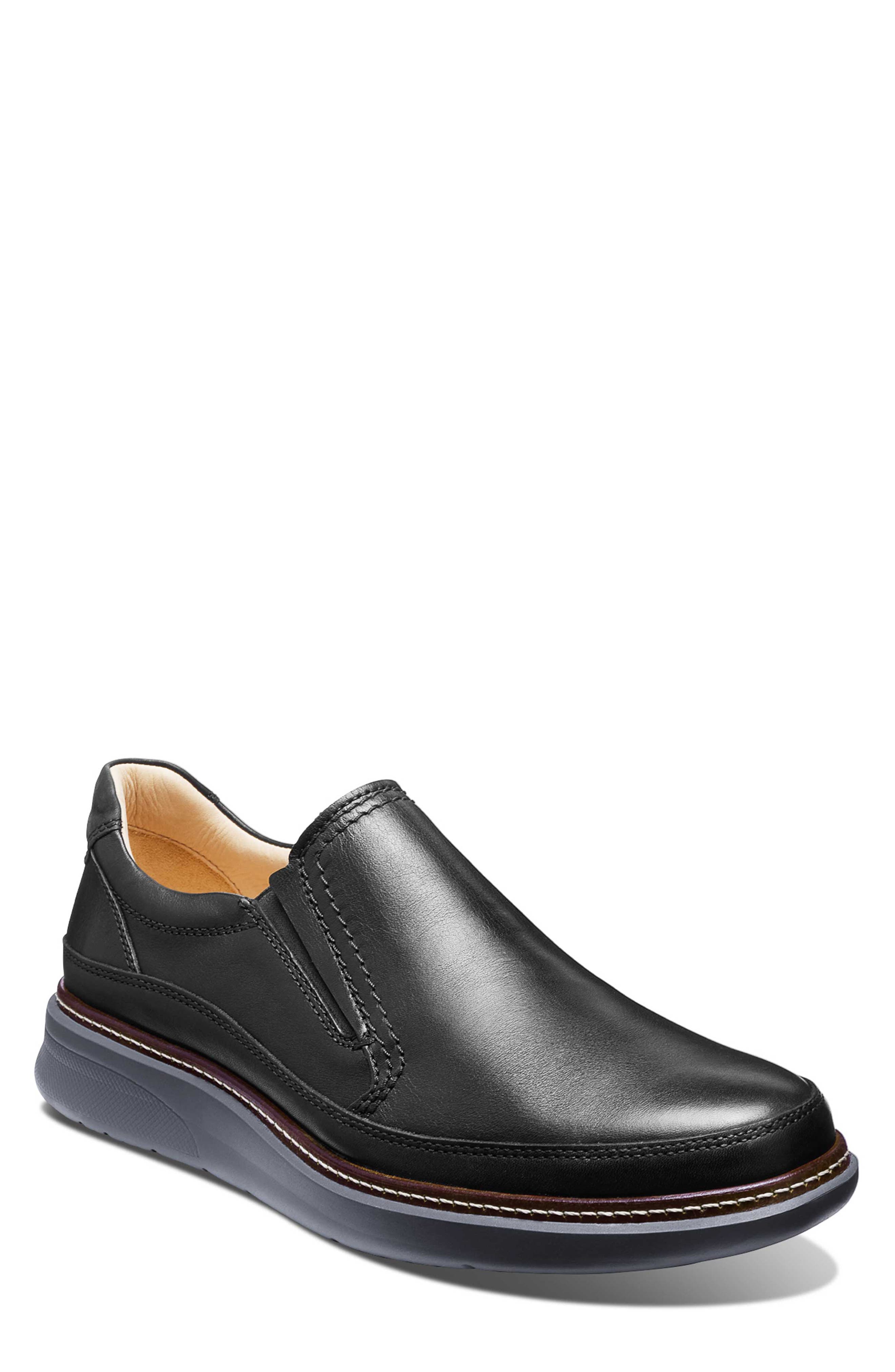 Samuel Hubbard Rafael Slip-On, Main, color, Black Leather