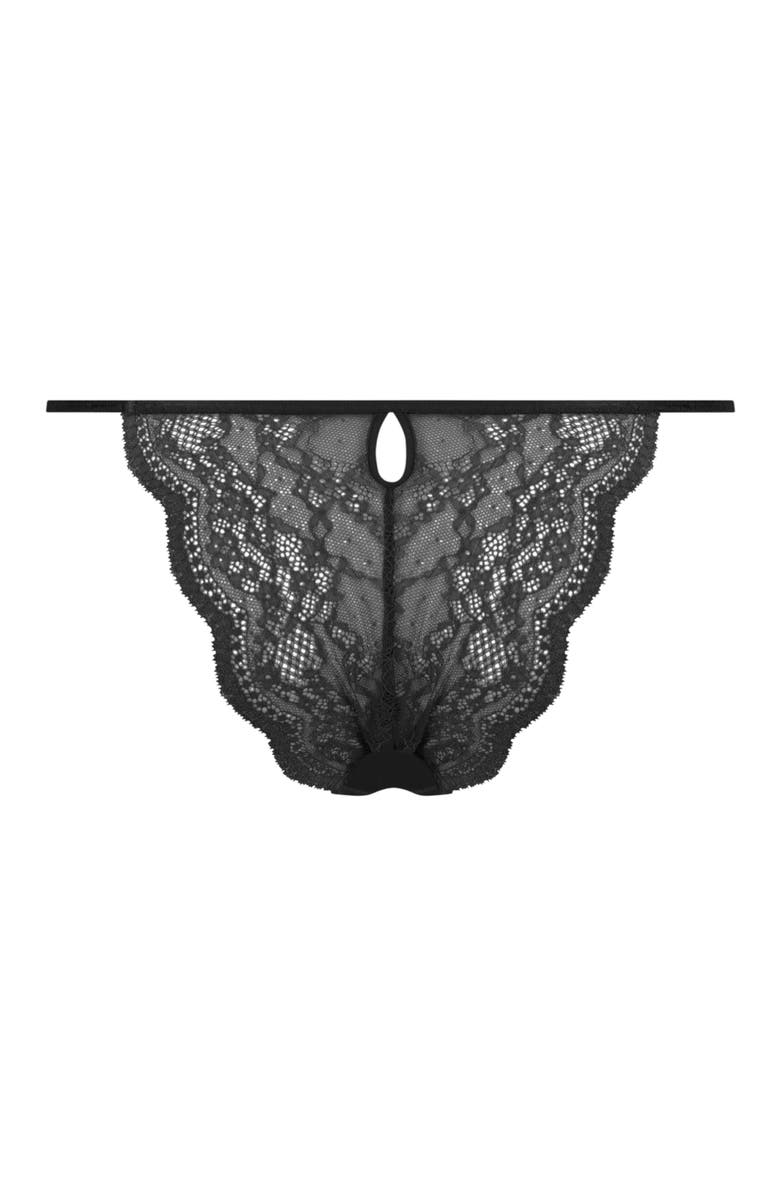 Hunkemöller Isabelle Brazilian Knickers, Alternate, color, Caviar