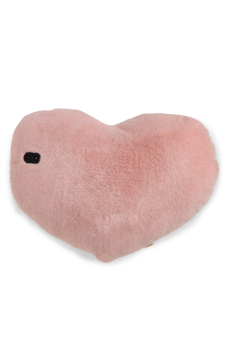 PARIS HILTON Heart Heating Massage Pillow, Main, color, Pink