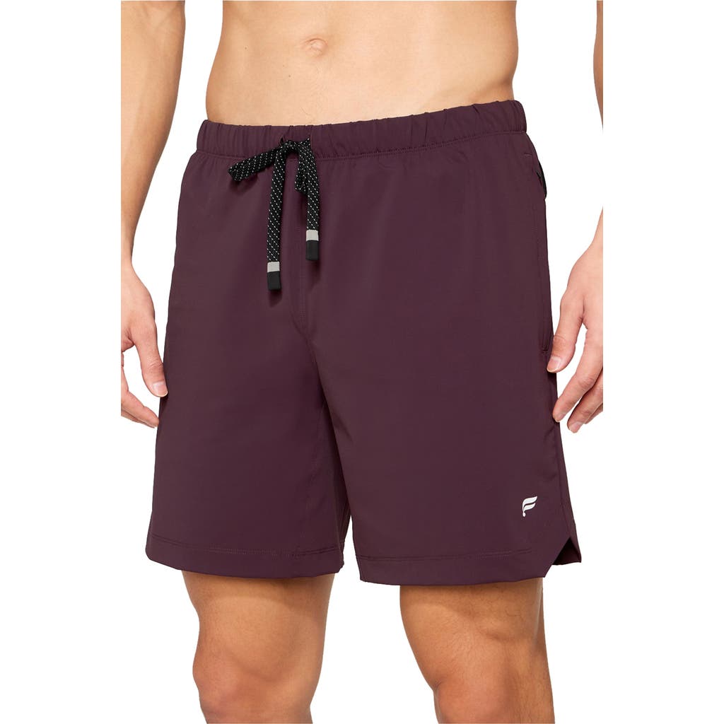 Fabletics The One Short 7" In Burgundy