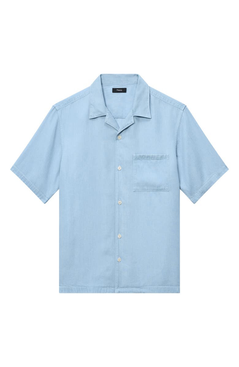 Theory Noll Short Sleeve Camp Shirt, Alternate, color, 