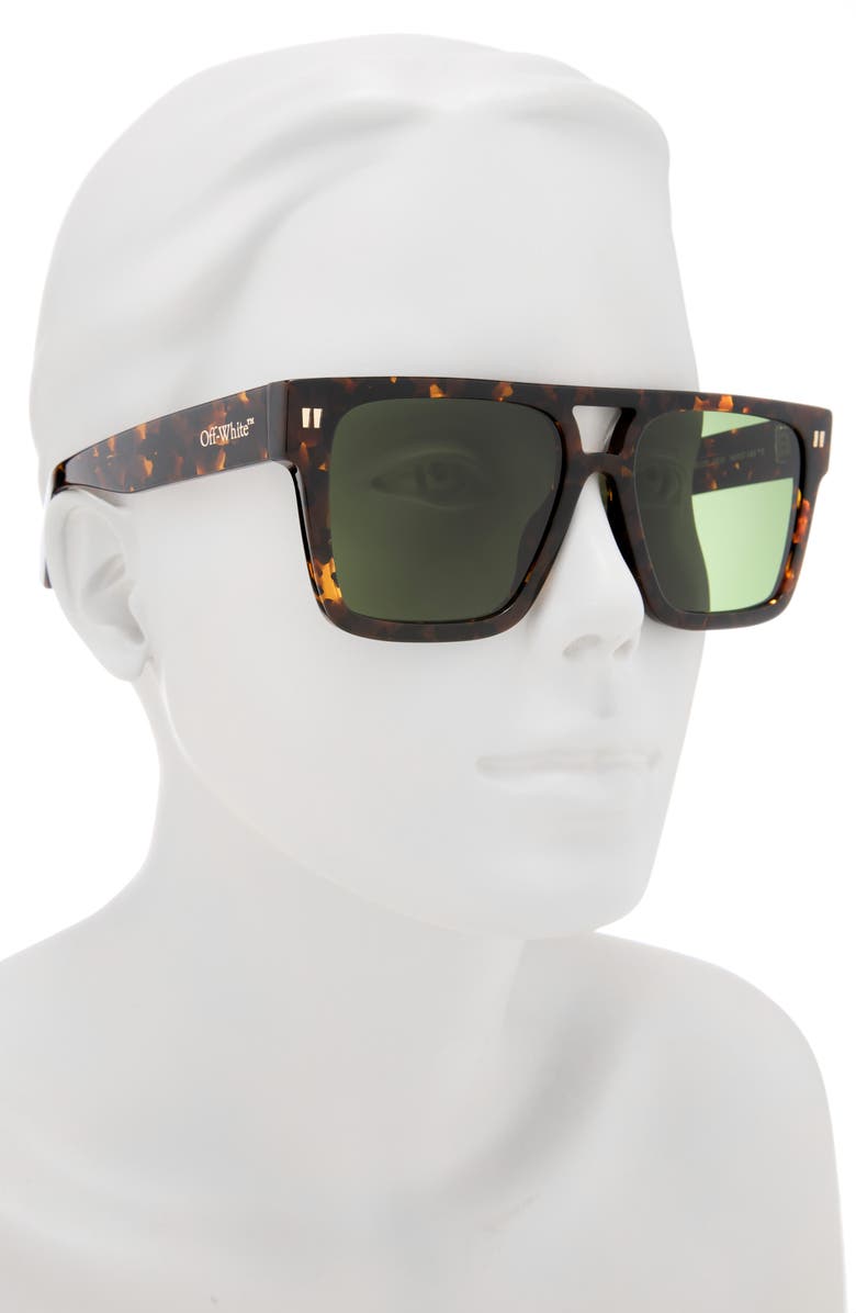 Off-White 56mm Springfield Shield Sunglasses, Alternate, color, 
