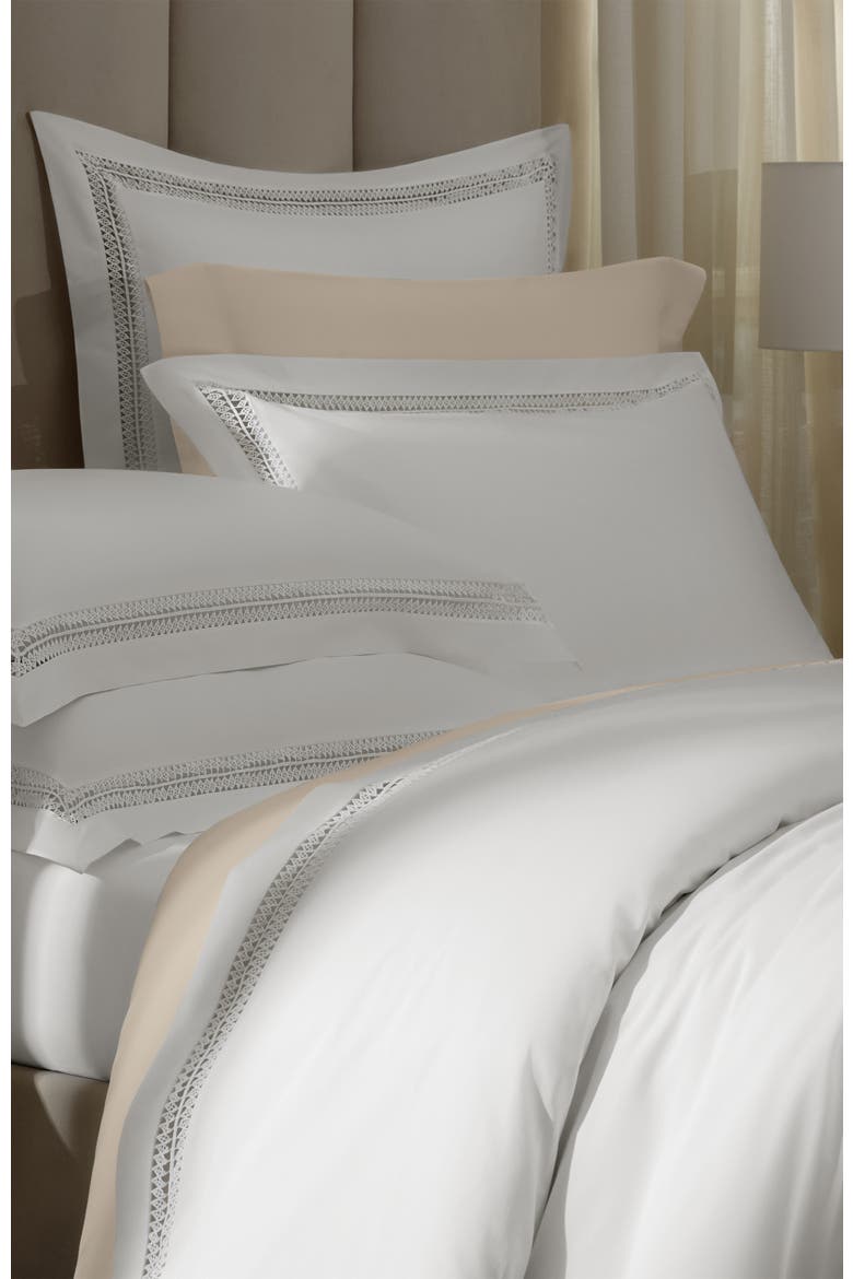 Sevigny pillowcase, Alternate, color, White