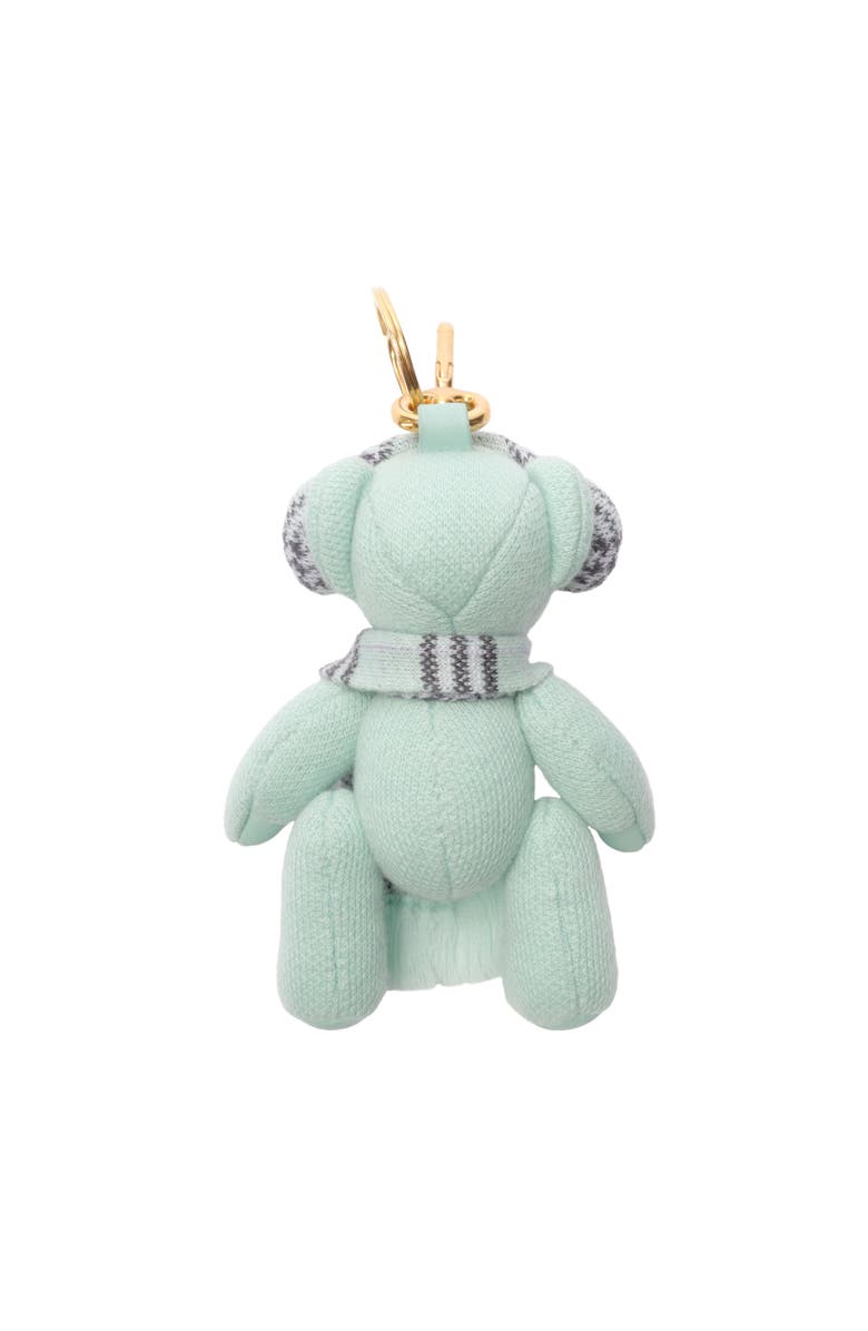 Burberry Thomas Bear Charm, Alternate, color, Seafoam Green