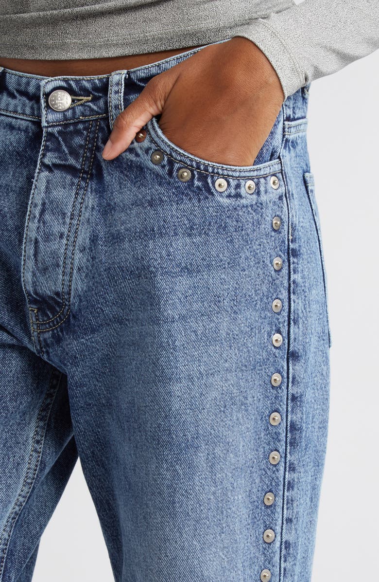 Paloma Wool Crowd High Waist Nonstretch Jeans, Alternate, color, 