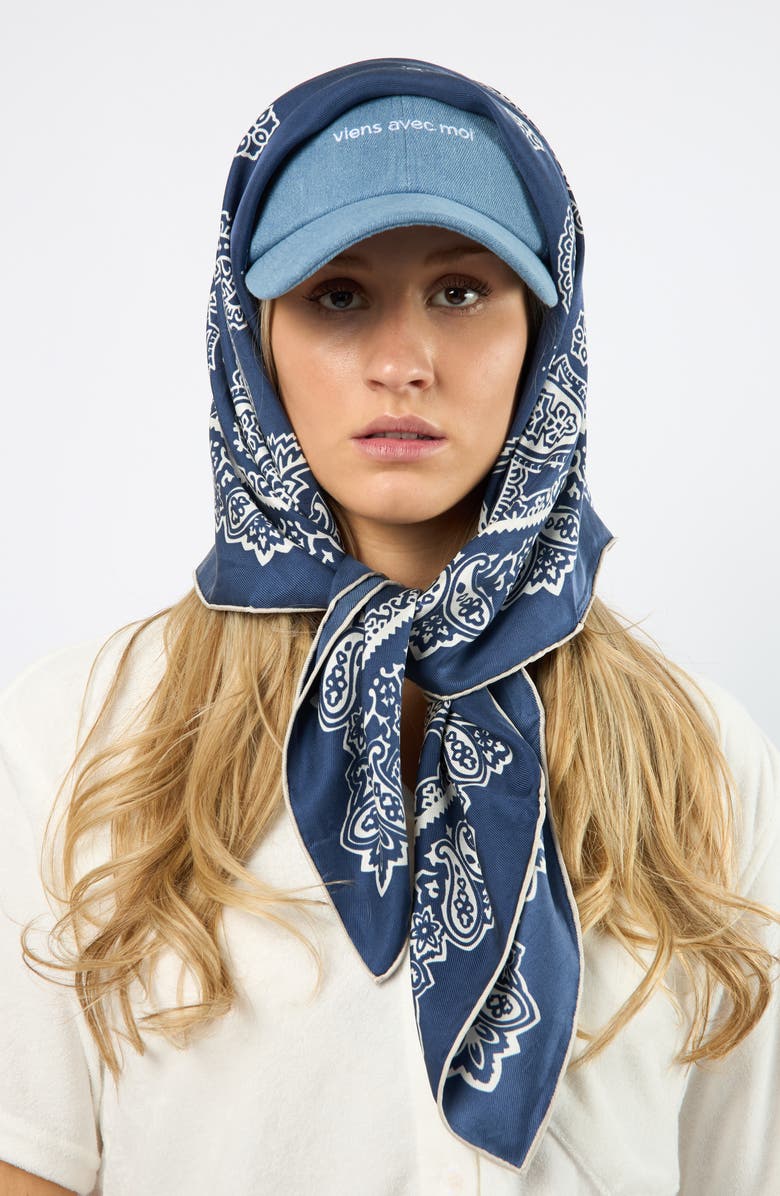 Viens Avec Moi Ball Cap, Alternate, color, 