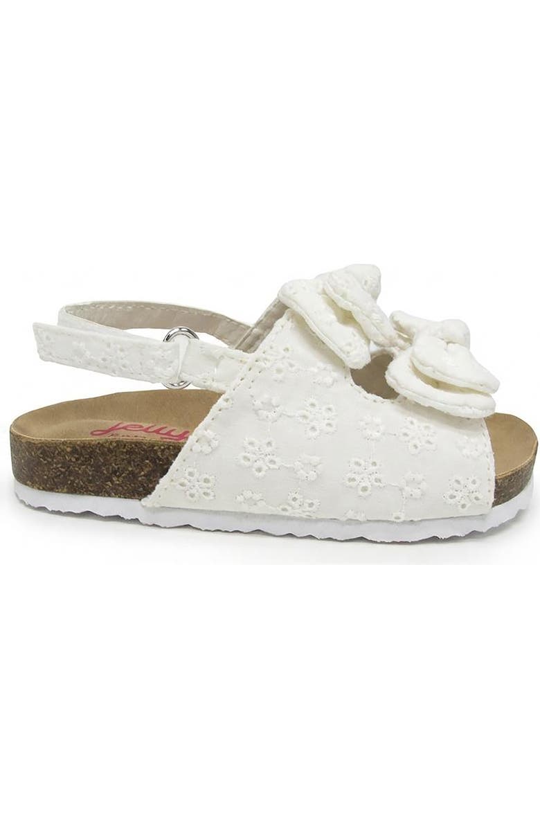 JELLYPOP Kids' Lil' Sivora Sandal, Alternate, color, White