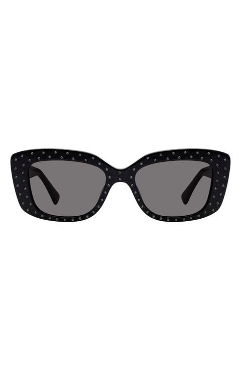 52mm Rectangular Sunglasses
