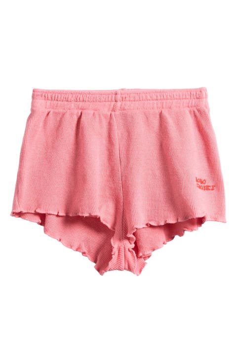 Lettuce Edge Organic Cotton Waffle Knit Shorts (Baby)