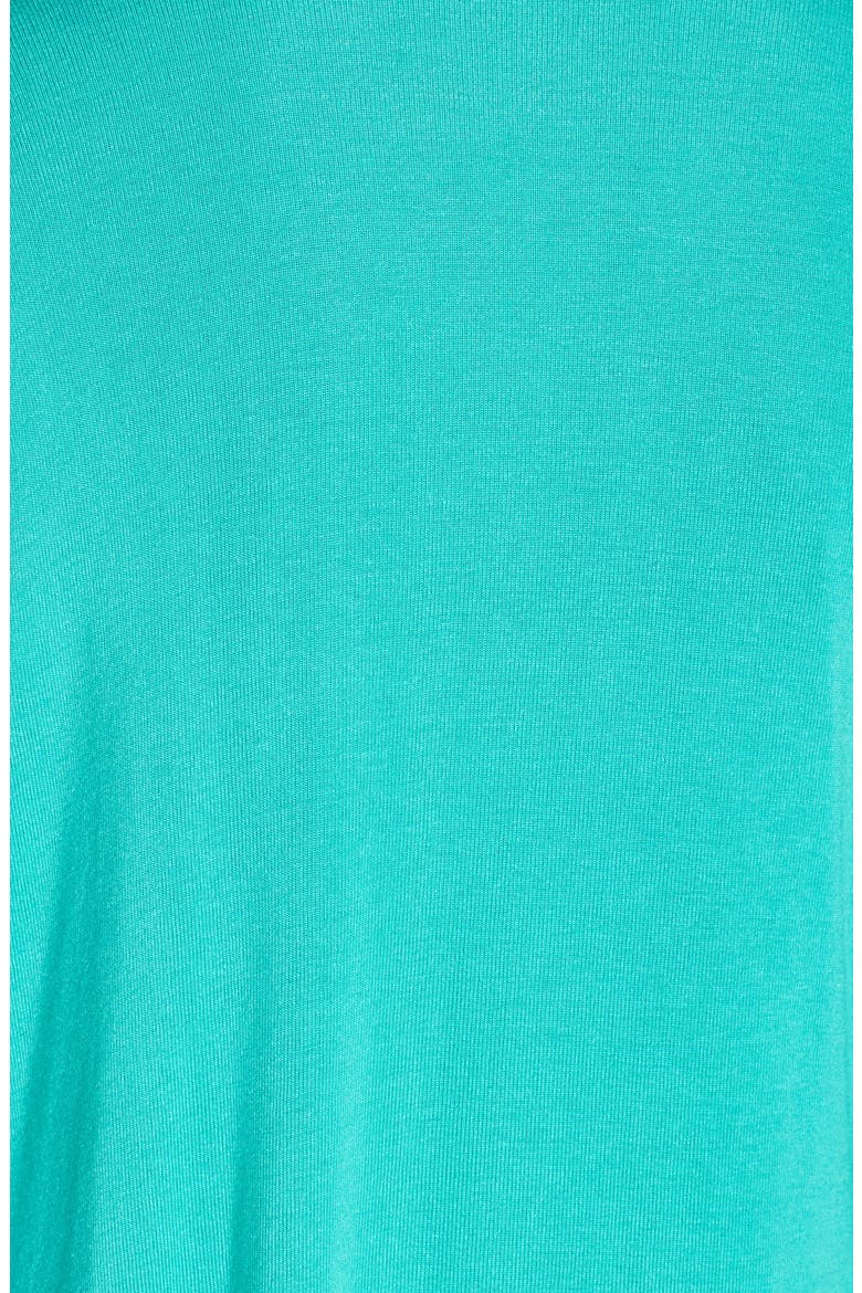 MOD.lusive Ruched Sleeve Long Cardigan (Nordstrom Exclusive), Alternate, color, GREEN SPRAY