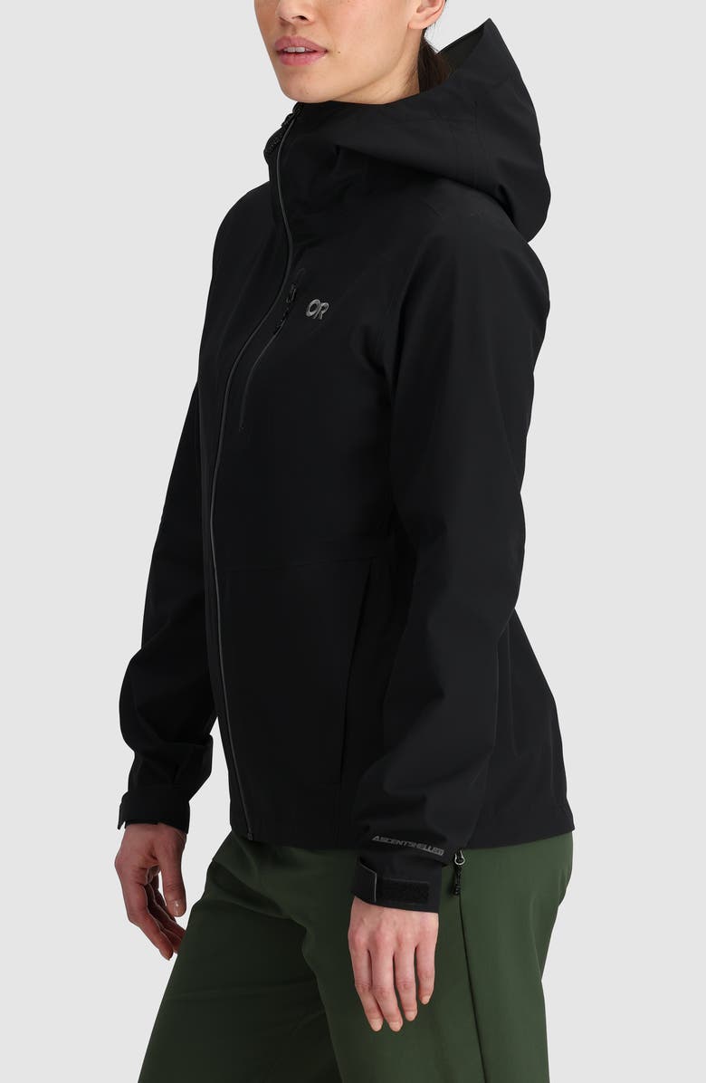 Outdoor Research Aspire II Gore-Tex<sup>®</sup> Waterproof Jacket, Alternate, color, Black