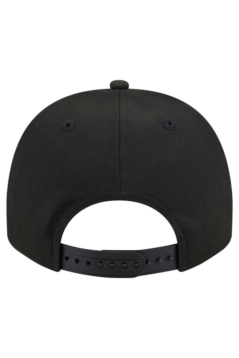 Men's New Era  Black New York Yankees Motion A-Frame 9FIFTY Snapback Hat, Alternate, color, Black