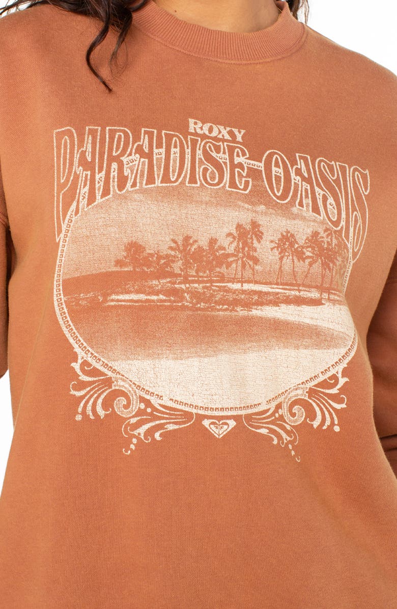 Roxy Lineup Oversize Graphic Sweatshirt, Alternate, color,