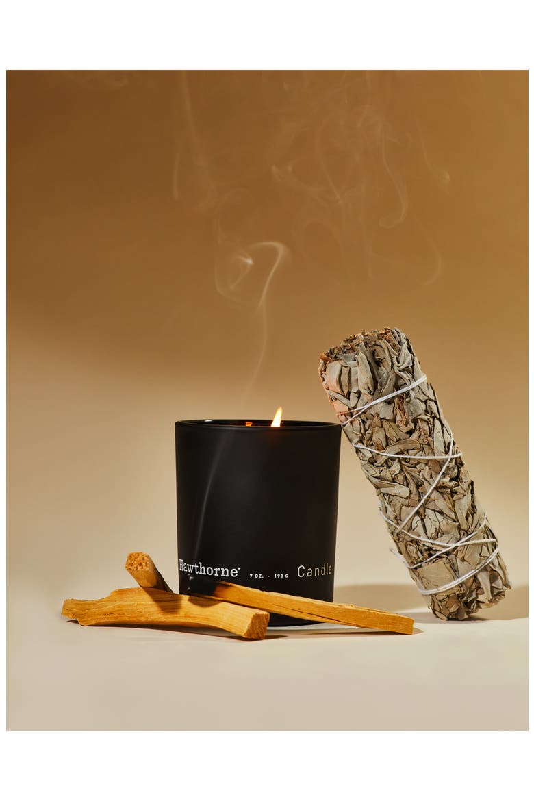 Dark & Cozy Palo Santo Candle, Alternate, color, NO COLOR